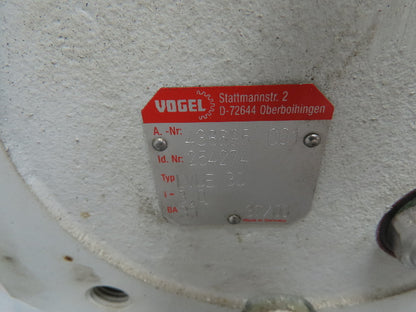 Vogel LVUE 30 Stattmannstr.2  Phase Shifter Spiral Bevel Gearbox 3:1 Ratio