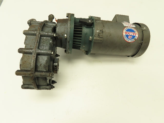 Hub City Mod.52E Style 9112 15.69:1 Ratio Gear Reducer .5hp Motor w/Brake 110rpm