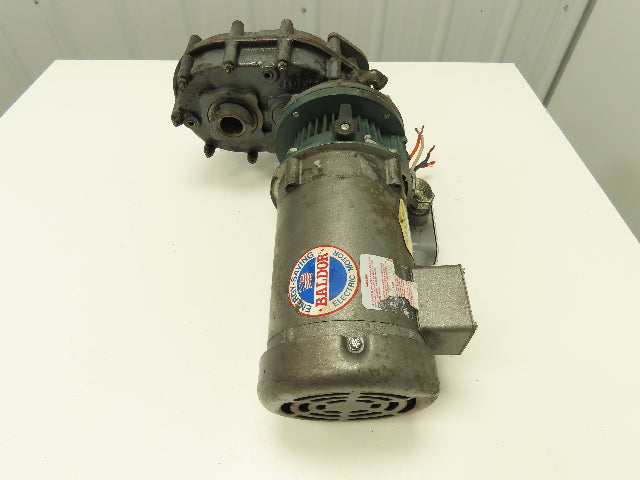 Hub City Mod.52E Style 9112 15.69:1 Ratio Gear Reducer .5hp Motor w/Brake 110rpm