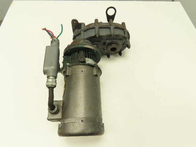Hub City Mod.52E Style 9112 15.69:1 Ratio Gear Reducer .5hp Motor w/Brake 110rpm