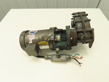 Hub City Mod.52E Style 9112 15.69:1 Ratio Gear Reducer .5hp Motor w/Brake 110rpm
