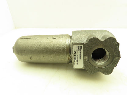 Zinga S6000 Inline Hydraulic Pressure Filter Cast Iron 6000 PSI SAE-16