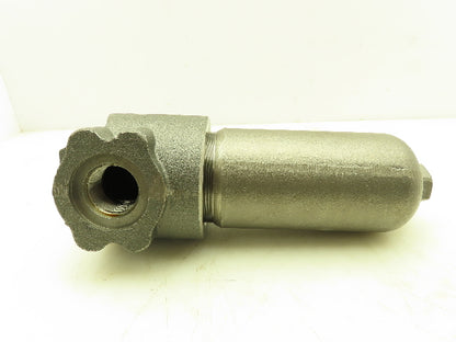 Zinga S6000 Inline Hydraulic Pressure Filter Cast Iron 6000 PSI SAE-16