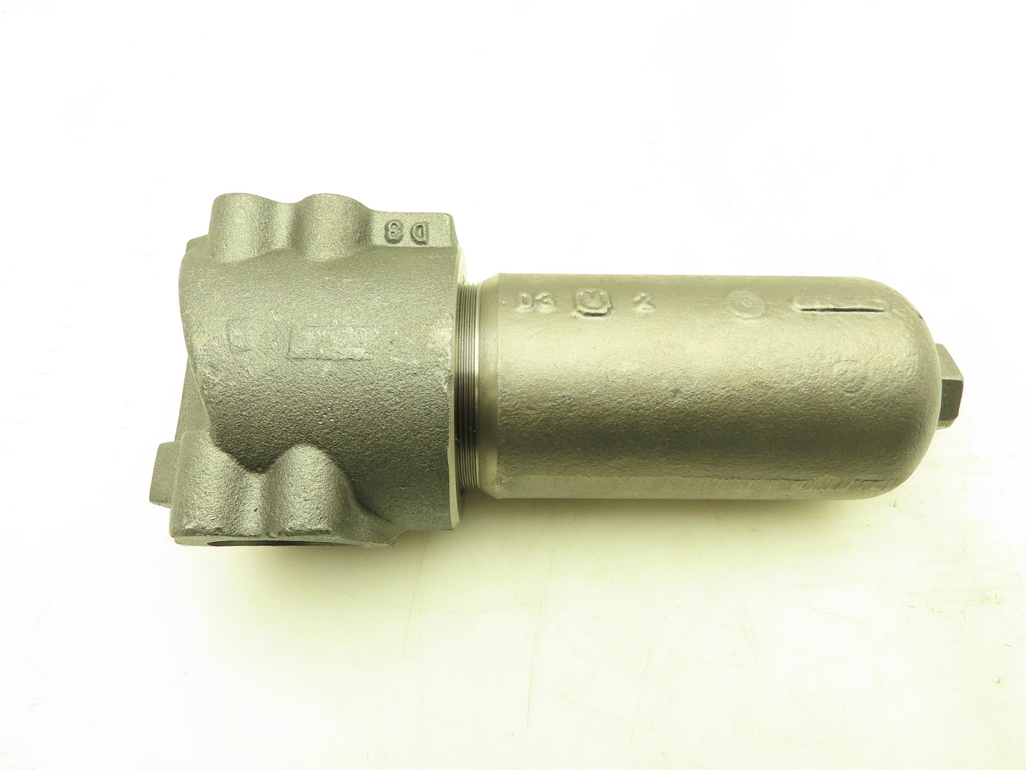 Zinga S6000 Inline Hydraulic Pressure Filter Cast Iron 6000 PSI SAE-16