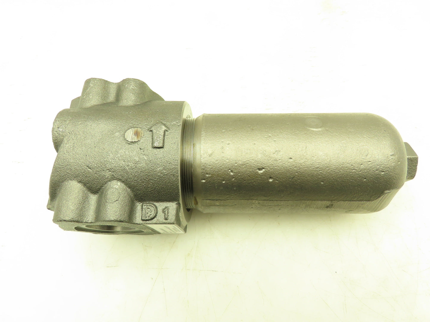 Zinga S6000 Inline Hydraulic Pressure Filter Cast Iron 6000 PSI SAE-16