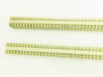 Allen Bradley Bulletin 1492 Style F Open Construction Terminal Blocks Lot of 210