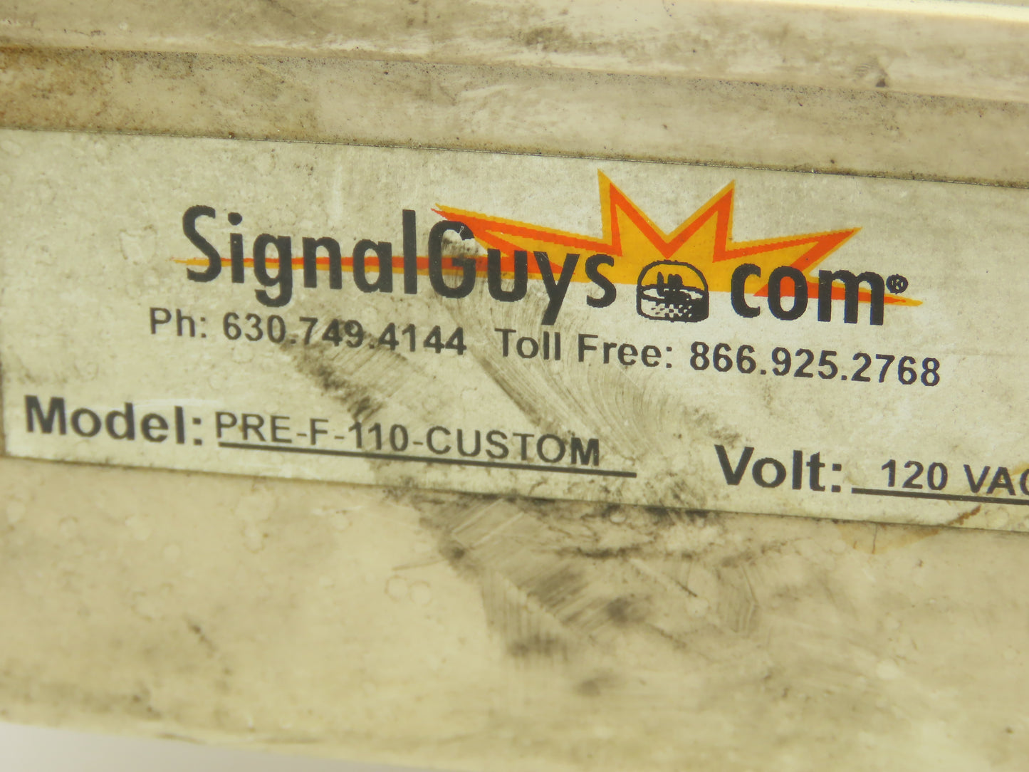 Signal Guys PRE-F-110-CUSTOM Light Tower Andon Stack 120VAC