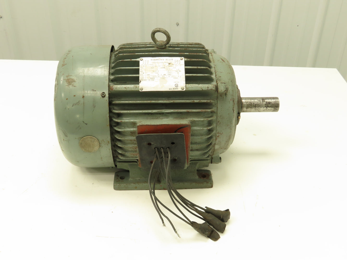 Siemens Allis 108 5hp Motor 1155rpm 215T Frame 230/460v 3ph