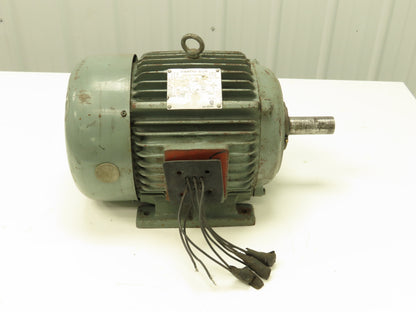 Siemens Allis 108 5hp Motor 1155rpm 215T Frame 230/460v 3ph