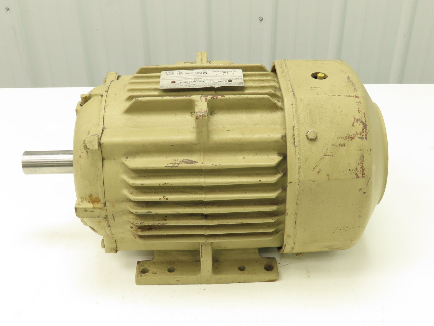 General Electric 5KS213SSP305D10 3hp Motor 1180rpm 213T Frame 230/460v 3ph
