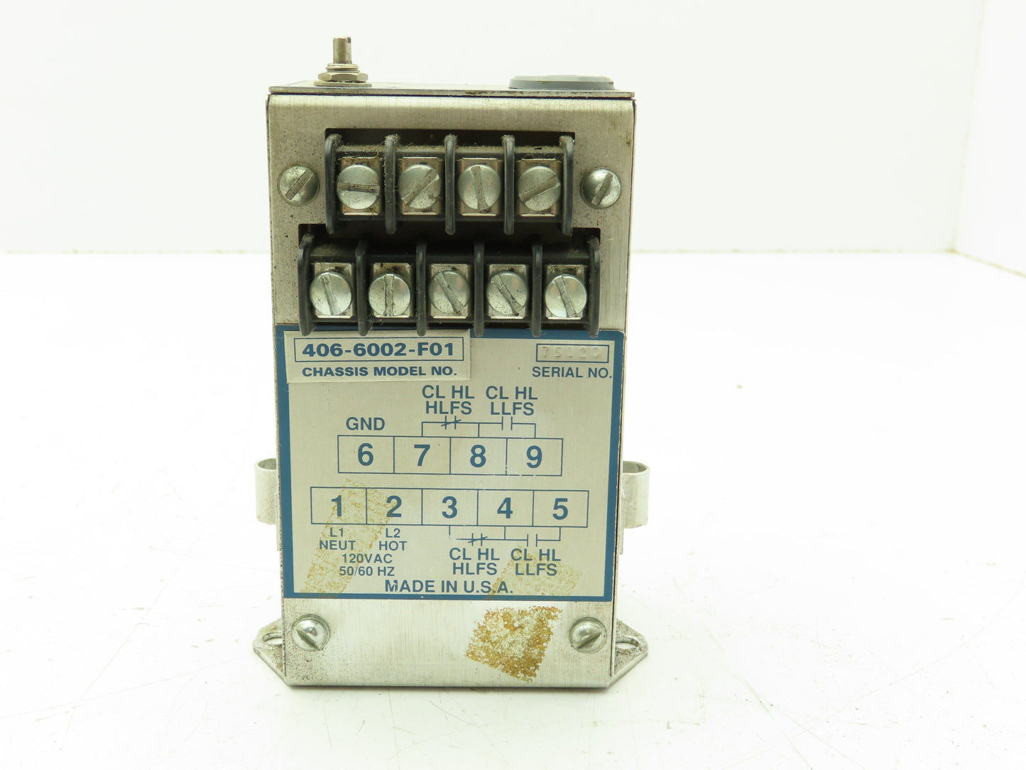 Drexelbrook 406-6002-F01 Point Level Control Unit Time Delay
