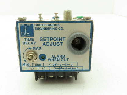 Drexelbrook 406-6002-F01 Point Level Control Unit Time Delay