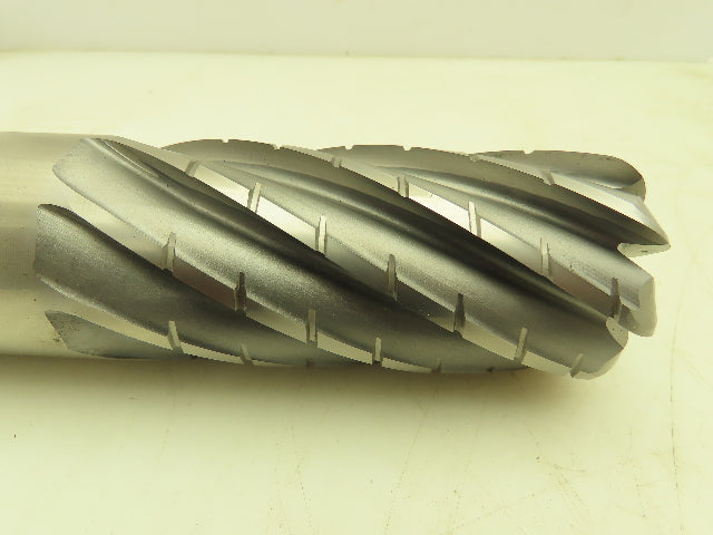 Controx HSS Cobalt 8-Flute CNC Cutting End Mill 2x2x4x7-3/4"