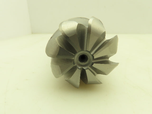 Controx HSS Cobalt 8-Flute CNC Cutting End Mill 2x2x4x7-3/4"