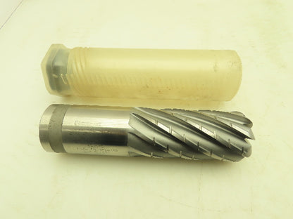 Controx HSS Cobalt 8-Flute CNC Cutting End Mill 2x2x4x7-3/4"