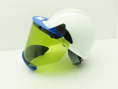 Paulson IM23-ARC-PC-10 Anti-Fog Arc Shield Green Polycarbonate Hard Hat Chin Cup