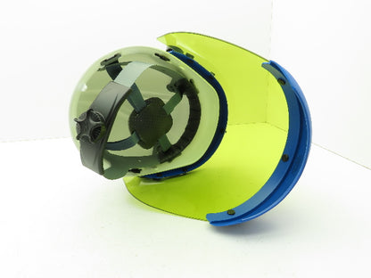 Paulson IM23-ARC-PC-10 Anti-Fog Arc Shield Green Polycarbonate Hard Hat Chin Cup