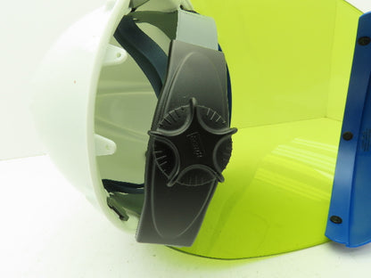 Paulson IM23-ARC-PC-10 Anti-Fog Arc Shield Green Polycarbonate Hard Hat Chin Cup