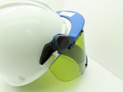 Paulson IM23-ARC-PC-10 Anti-Fog Arc Shield Green Polycarbonate Hard Hat Chin Cup