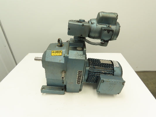 Sew- Eurodrive, Varimot Variable Speed Gearmotor,5 Hp, 230/460v,Rpm Out 395-1973