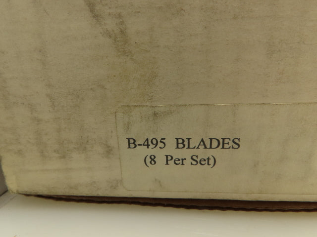 MB495 Steel Shot Blaster Machine Shot Blast Replacement Blades 8-Blade Set