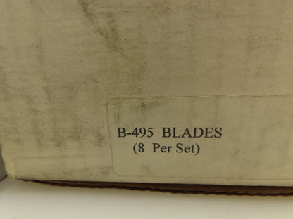 MB495 Steel Shot Blaster Machine Shot Blast Replacement Blades 8-Blade Set