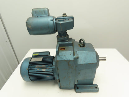 Sew- Eurodrive, Varimot Variable Speed Gearmotor,5 Hp, 230/460v,Rpm Out 395-1980
