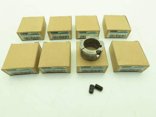 Dodge 117157 Taperlock Bushing 1210 X 1-1/4 KW Lot of 8