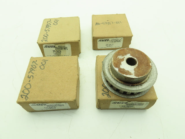 Browning 22LB050 Timing Belt Pulley 22 Tooth 1/2" Bore 1/2" Belt Width Lot of 4