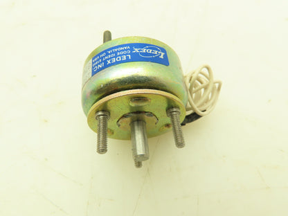 Ledex 189036-001 Rotary DC Switch Solenoid Sz 4E CW Spring Return  Lot of 2