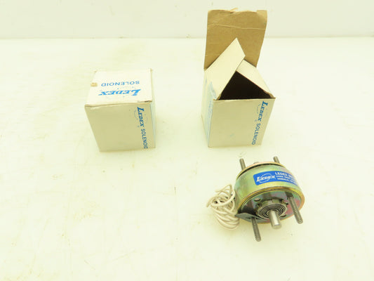 Ledex 189036-001 Rotary DC Switch Solenoid Sz 4E CW Spring Return  Lot of 2