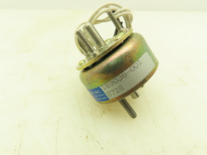 Ledex 189036-001 Rotary DC Switch Solenoid Sz 4E CW Spring Return  Lot of 4