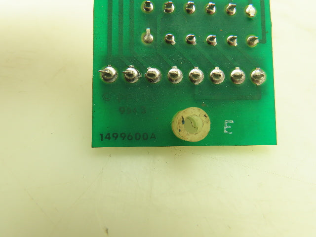 Mettler Toledo 14995500A Relay Circuit Board 4 NO/NC PCB