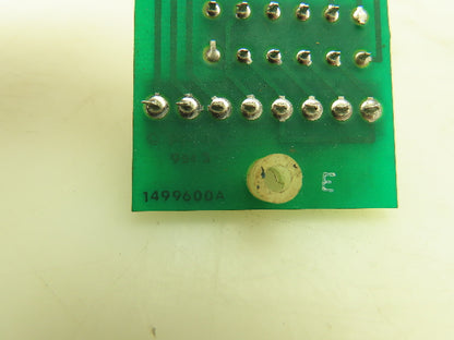 Mettler Toledo 14995500A Relay Circuit Board 4 NO/NC PCB