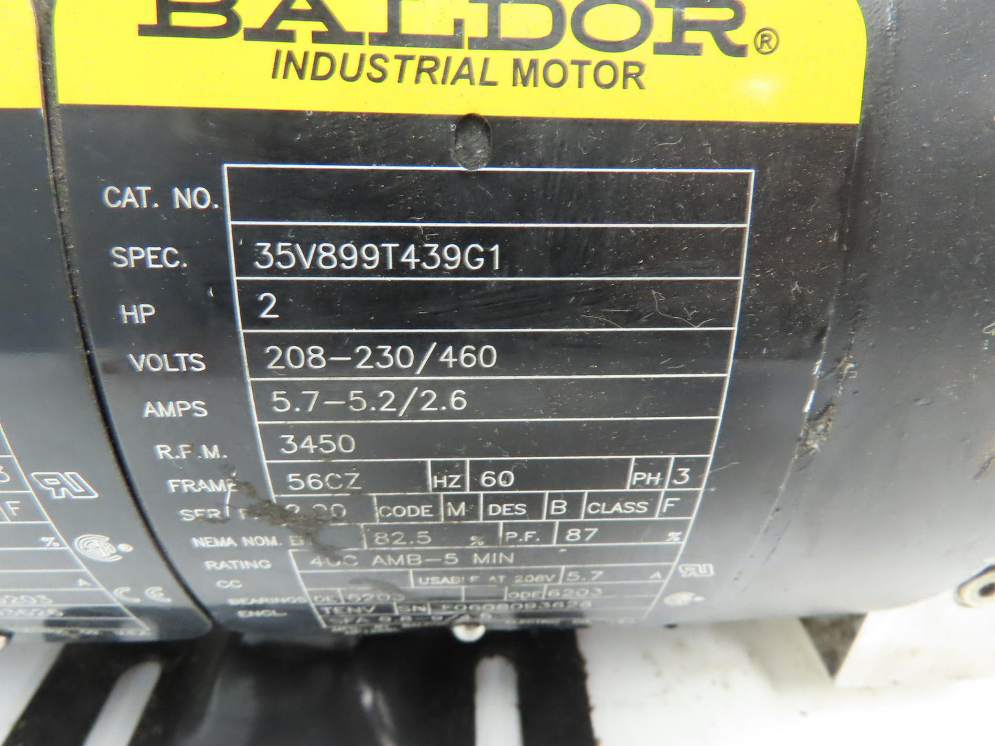 ASI Technologies S204T*5054 2hp Hydraulic Power Unit 208-230/460v