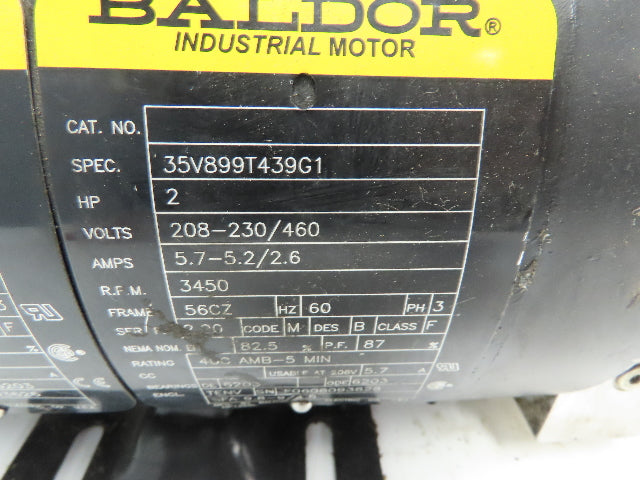 ASI Technologies S204T*5054 2hp Hydraulic Power Unit 208-230/460v