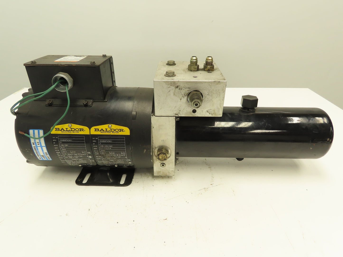 ASI Technologies S204T*5054 2hp Hydraulic Power Unit 208-230/460v