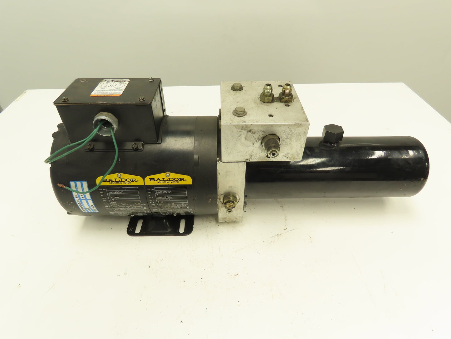 ASI Technologies S204T*5054 2hp Hydraulic Power Unit 208-230/460v