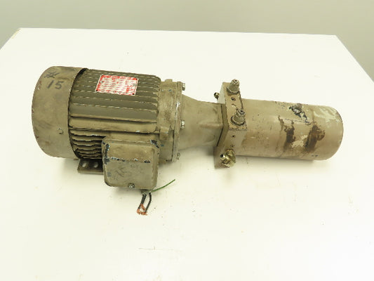 Leroy Somer 2hp Motor Hydraulic Power Unit 200-230/460v