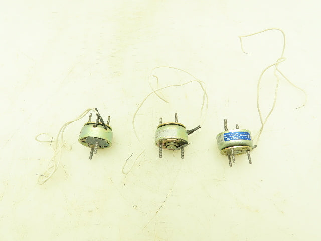 Ledex 189035-001 Rotary DC Switch Solenoid Sz 3E CCW Spring Return  Lot of 3
