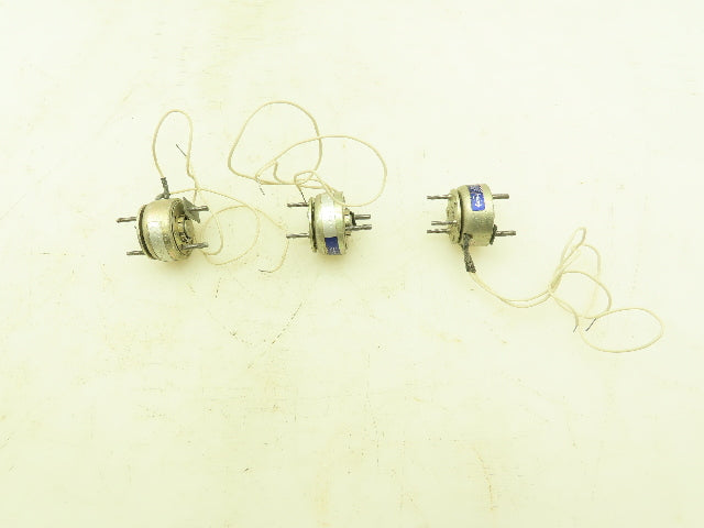 Ledex 189035-001 Rotary DC Switch Solenoid Sz 3E CCW Spring Return  Lot of 3