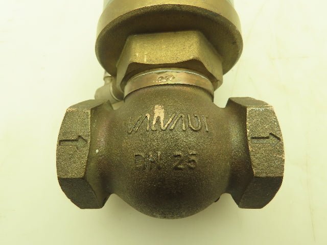 Valvaut Effepi Z200306 Pneumatic Air Controlled Globe Valve 1" NPT PTFE Bronze