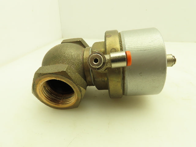 Valvaut Effepi Z200306 Pneumatic Air Controlled Globe Valve 1" NPT PTFE Bronze