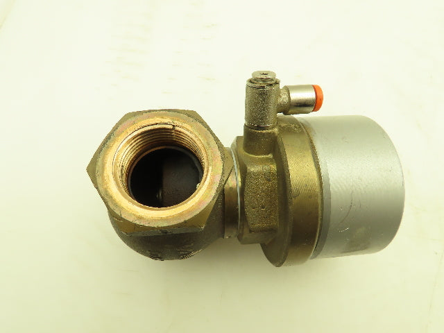 Valvaut Effepi Z200306 Pneumatic Air Controlled Globe Valve 1" NPT PTFE Bronze