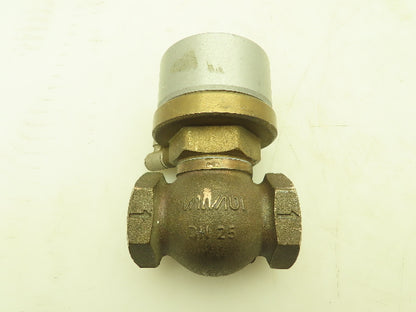 Valvaut Effepi Z200306 Pneumatic Air Controlled Globe Valve 1" NPT PTFE Bronze