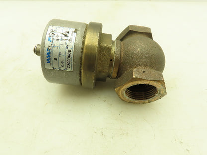 Valvaut Effepi Z200306E Pneumatic Air Controlled Globe Valve 1" NPT PTFE Bronze