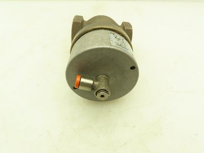 Valvaut Effepi Z200306E Pneumatic Air Controlled Globe Valve 1" NPT PTFE Bronze