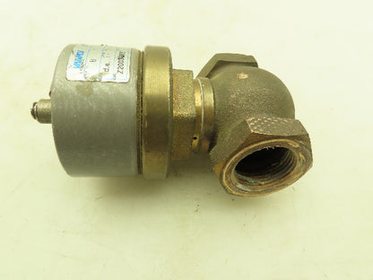 Valvaut Effepi Z200306E Pneumatic Air Controlled Globe Valve 1" NPT DE Bronze
