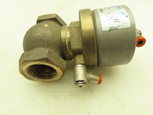 Valvaut Effepi Z200306E Pneumatic Air Controlled Globe Valve 1" NPT DE Bronze