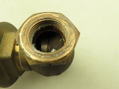 Valvaut Effepi Z200306E Pneumatic Air Controlled Globe Valve 1" NPT DE Bronze